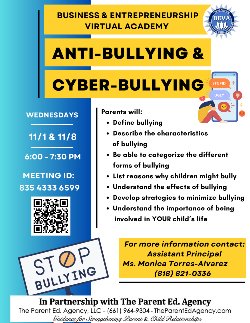 Parent Workshop Flyer in English